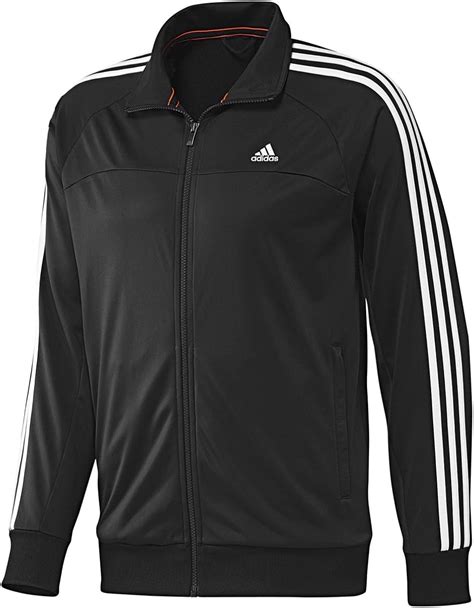 adidas jacke schwarz mit bunten streifen|Schwarze Jacken .